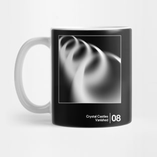 Crystal Castles - Vanished / Minimalist Style Graphic Design Mug